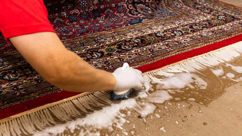 قالیشویی ها از چه موادی برای شستشوی فرش ماشینی استفاده می کنند؟